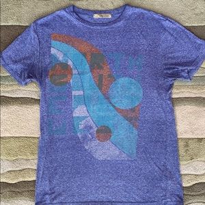 Blue Logo T-shirt - Men's Size S